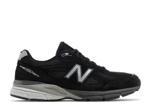 Strike Step daily runner New Balance 990v4 MiUSA Black Silver