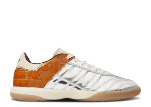 Balanced Style Fast Wear Adidas Samba Millennium Wales Bonner Silver Metallic Yellow Croc