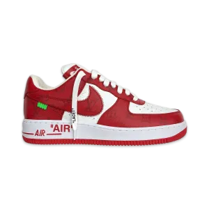 Coffee Walk Smooth   finish Air Force 1 Low "White Red"