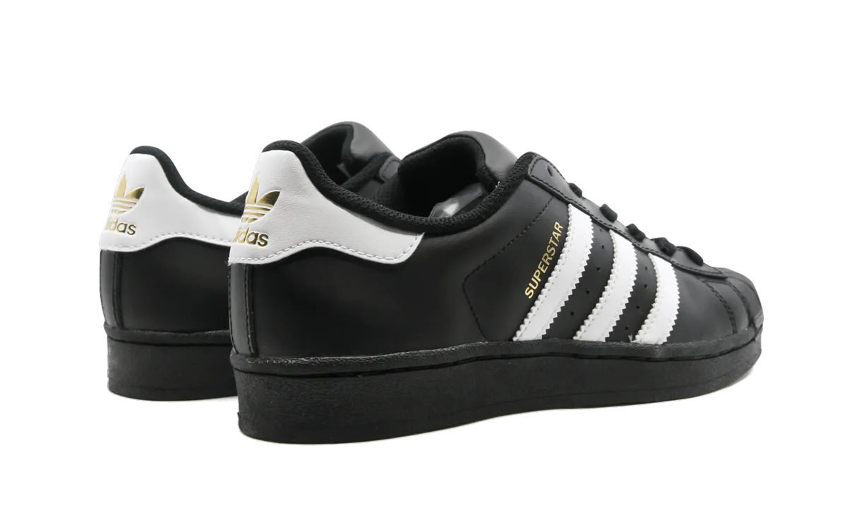 Evening Stroll Grass Step SUPERSTAR FOUNDATION GS "BLACK WHITE"