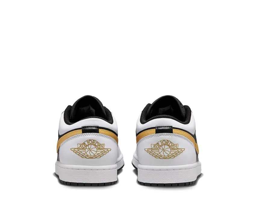 Air Jordan 1 Low "Metallic Gold" Lined Inside Kick Step
