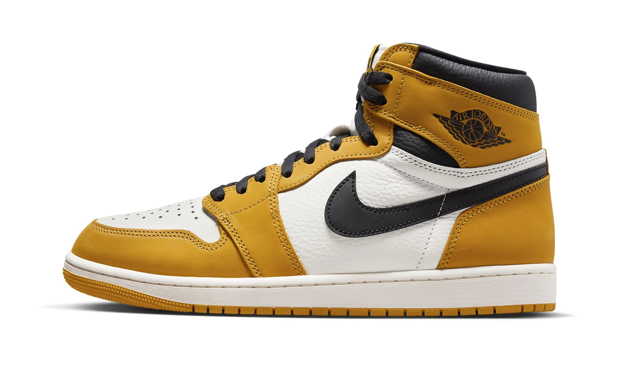 Neutral Wear Air Jordan 1 Retro High OG Yellow Ochre