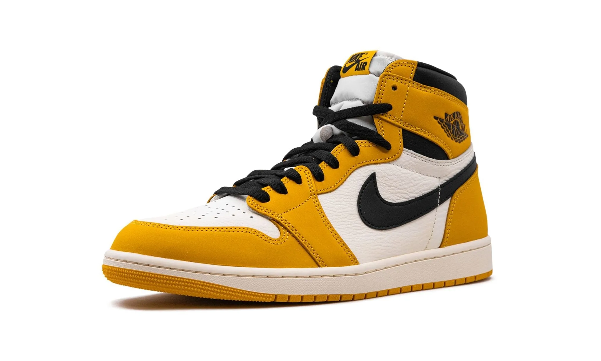 Feel Flex Air Jordan 1 Retro High OG Yellow Ochre