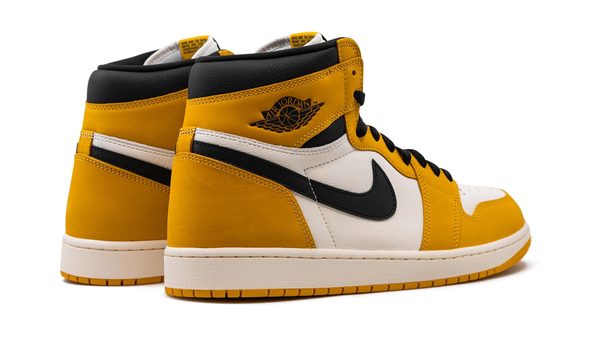 Air Jordan 1 Retro High OG Yellow Ochre Slim Footprint