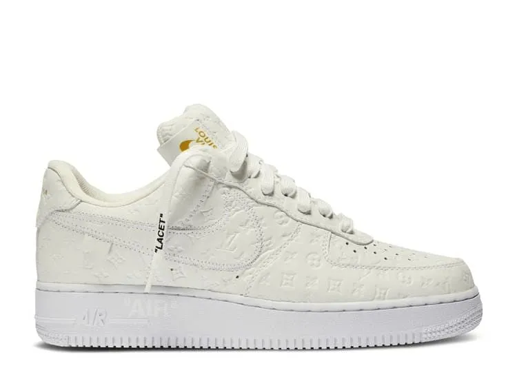 Louis Vuitton Nike Air Force 1 Low By Virgil Abloh White Rest Walk Chase Step