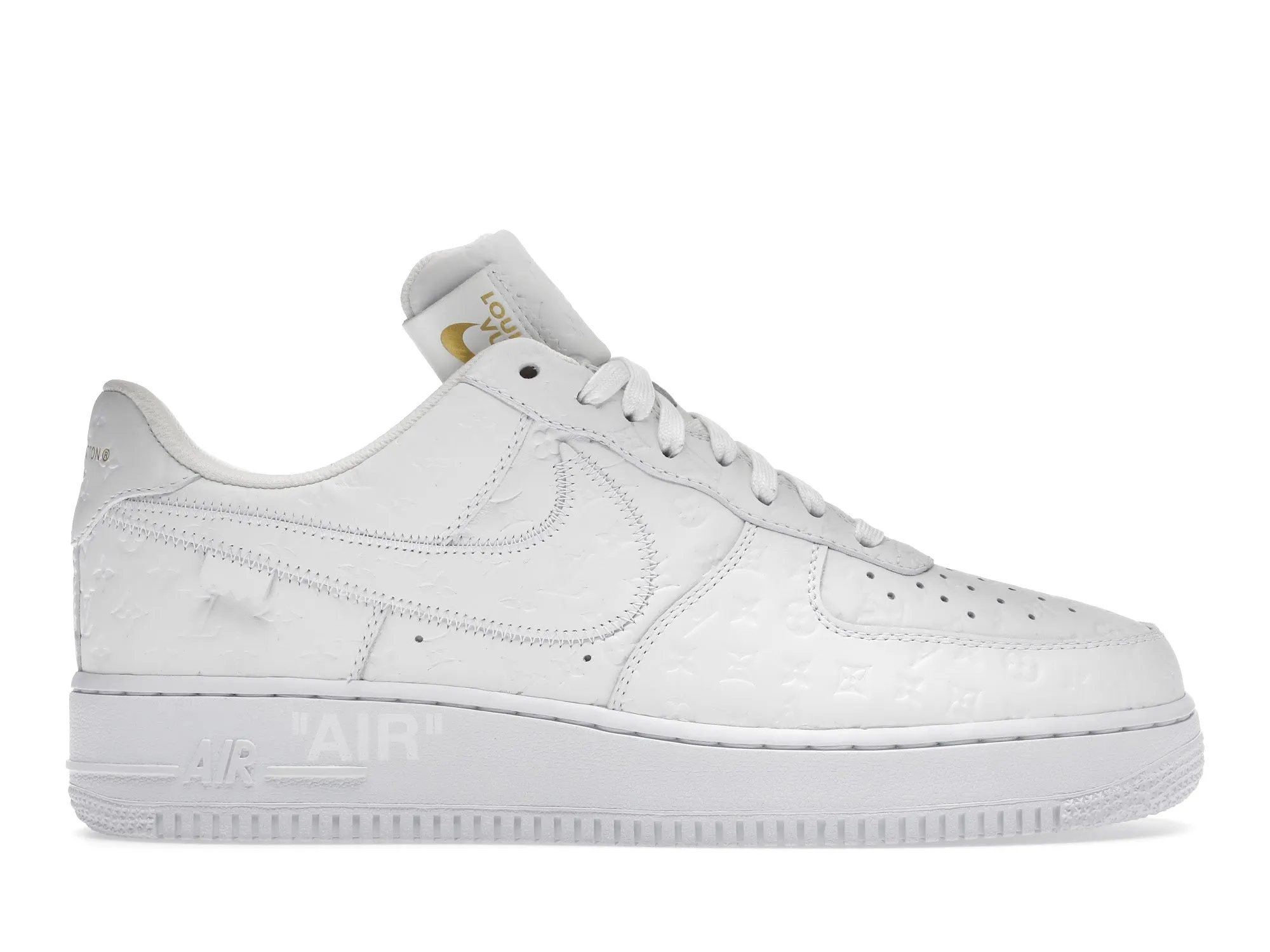 Louis Vuitton Nike Air Force 1 Low By Virgil Abloh White Scandi Clean Grip Power