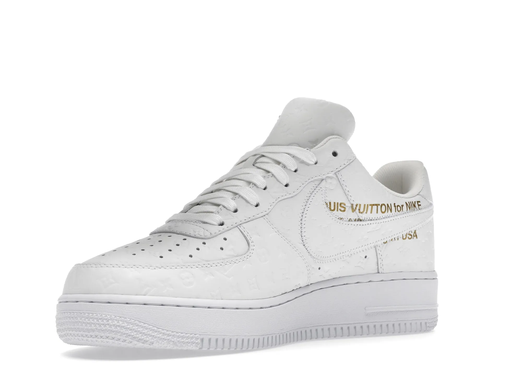 Louis Vuitton Nike Air Force 1 Low By Virgil Abloh White Simple Fit Park Jogger