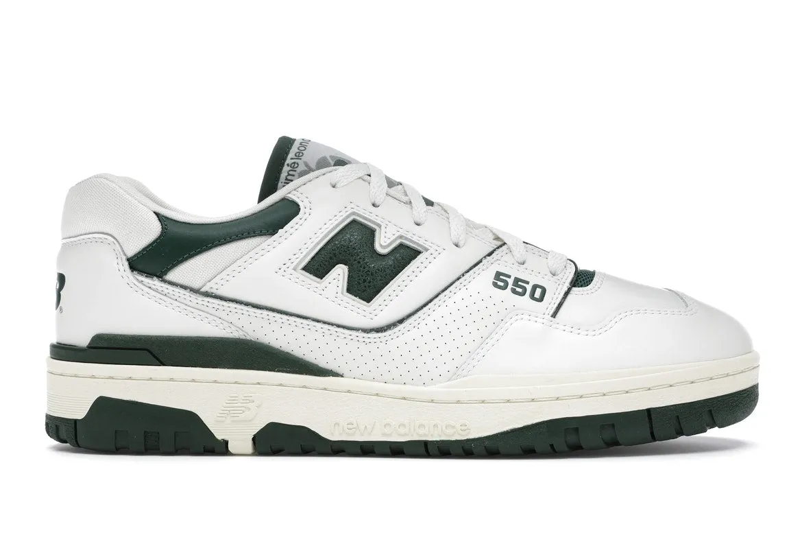 New Balance 550 Aime Leon Dore White Green forest walk