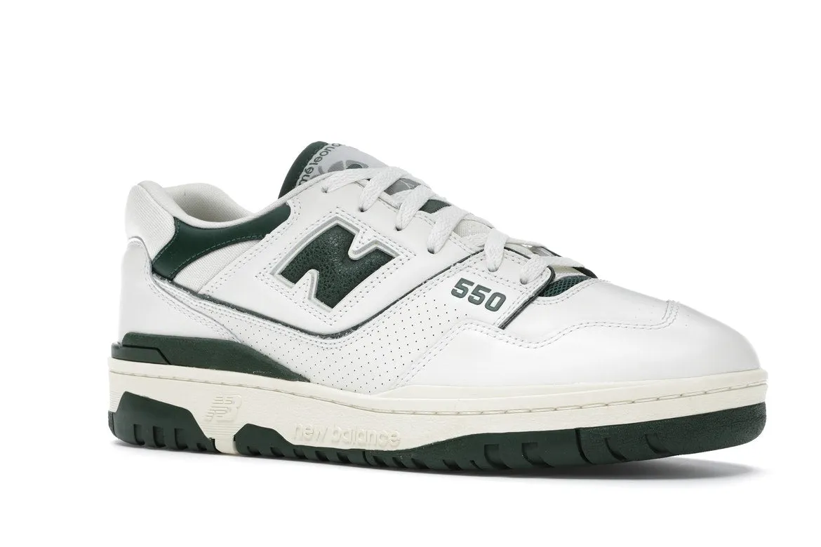 New Balance 550 Aime Leon Dore White Green Galaxy Tone City Edge
