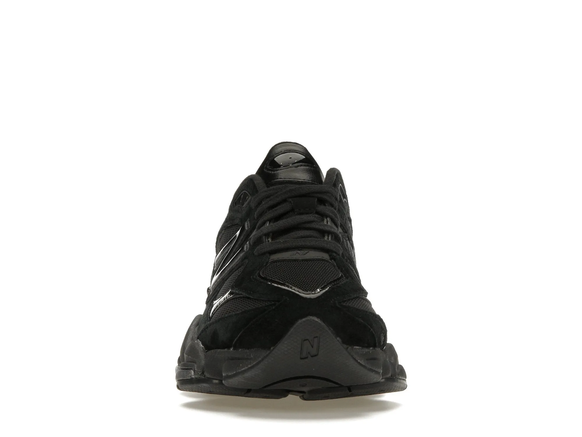 Shock Resistant Secure New Balance 9060 Triple Black Patent