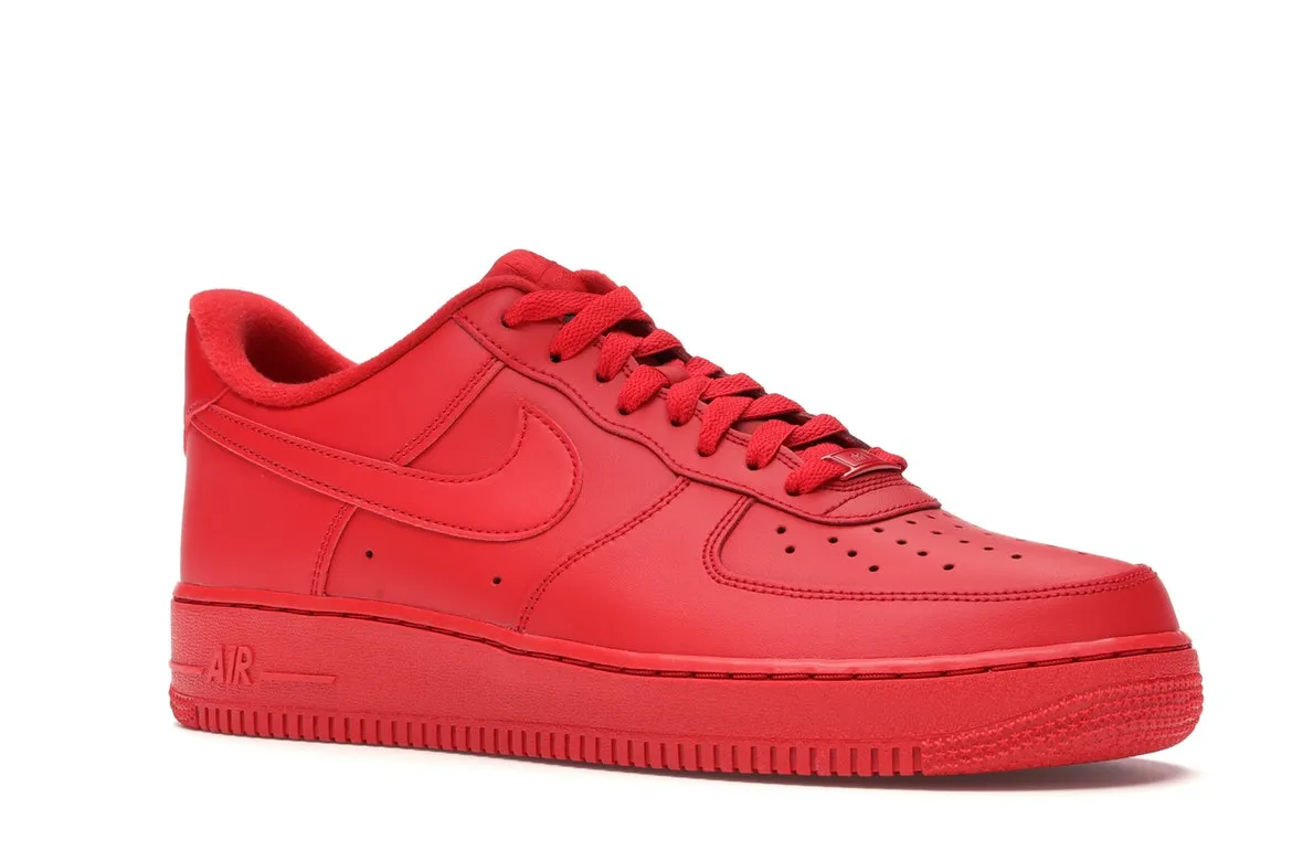 Cool Days Nike Air Force 1 Low Triple Red