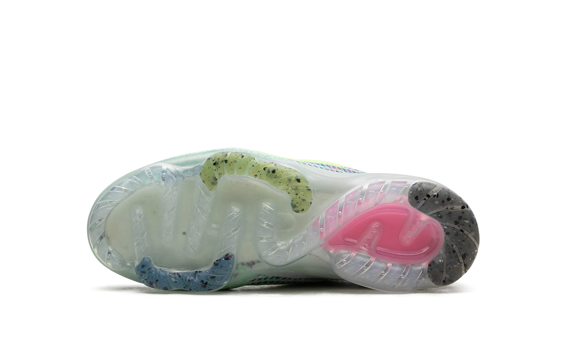 Athletic Footwear running in indoor arenas shoes Air VaporMax 2021 Flyknit Next Nature GS "VOLT PHOTO BLUE"
