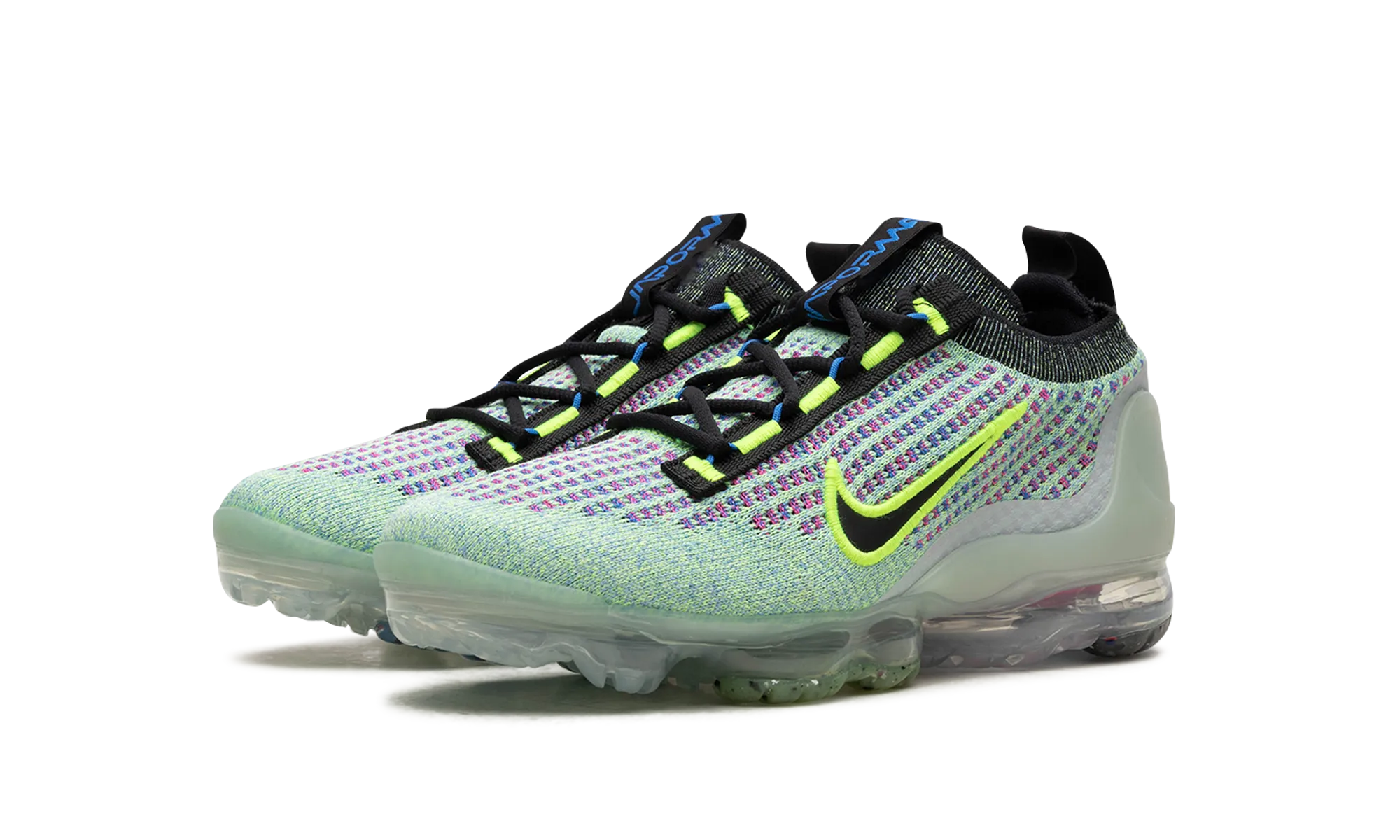 Air VaporMax 2021 Flyknit Next Nature GS "VOLT PHOTO BLUE" easy - to - clean - design shoes bmx shoes