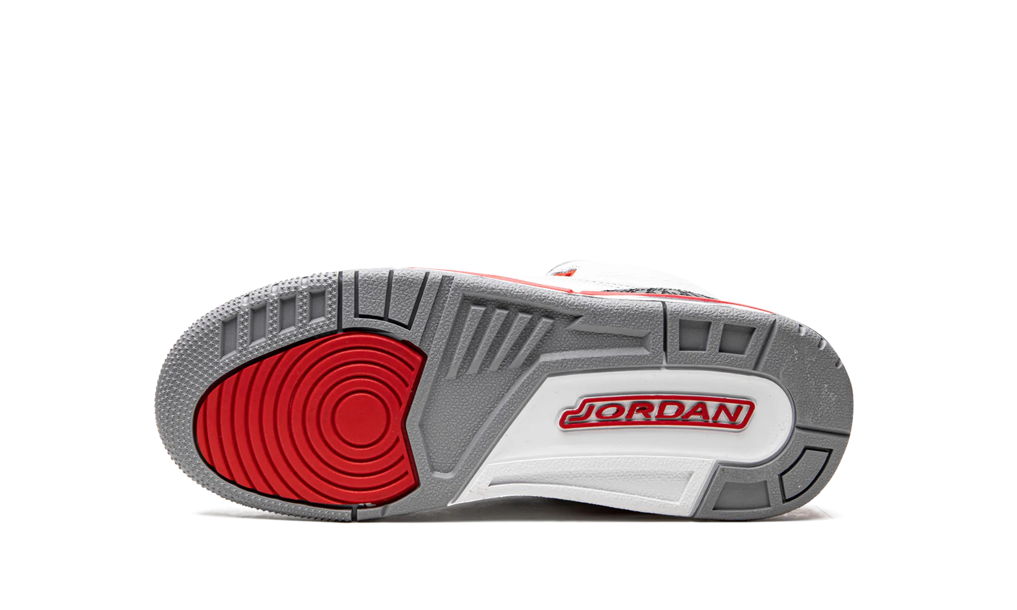 Air Jordan 3 Retro GS "Fire Red 2022" Model Day Clean Wear