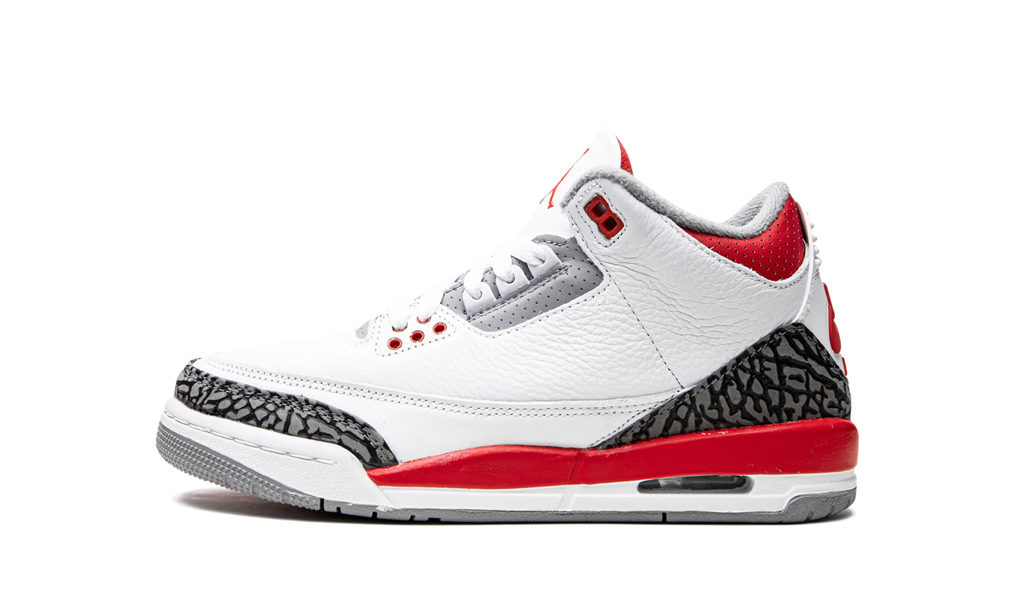 Air Jordan 3 Retro GS "Fire Red 2022" City Active Block Step