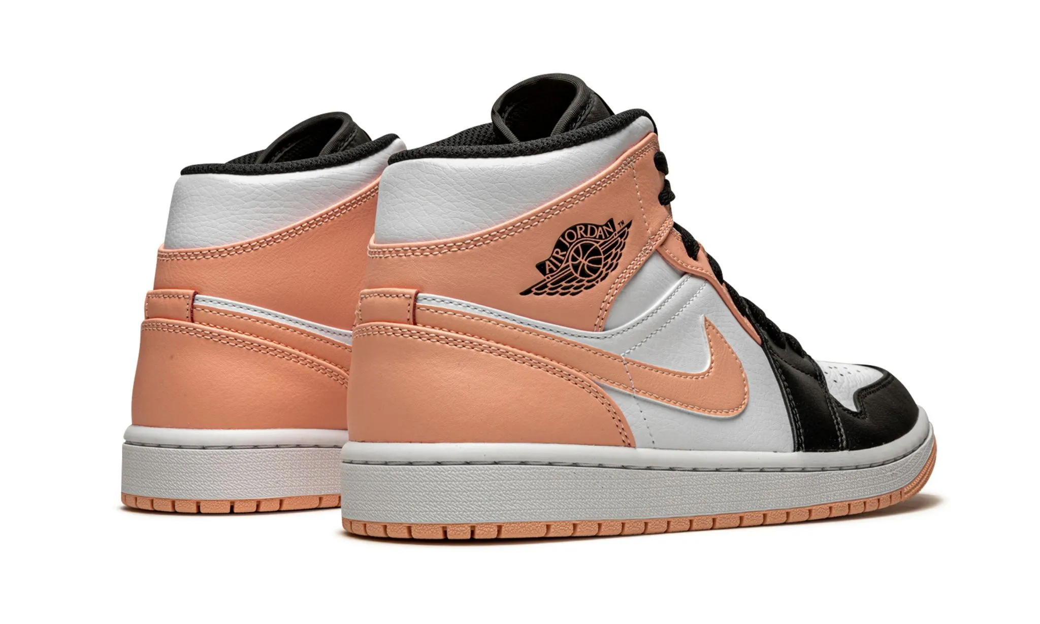 Air Jordan 1 Mid Crimson Tint Street Style
