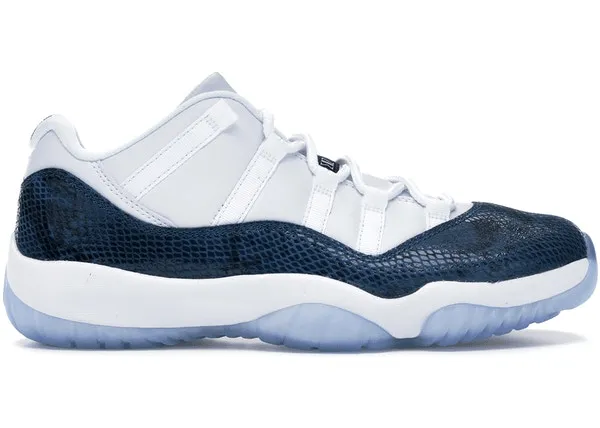 Quick Jog Jordan 11 Retro Low Snake Navy (2019)