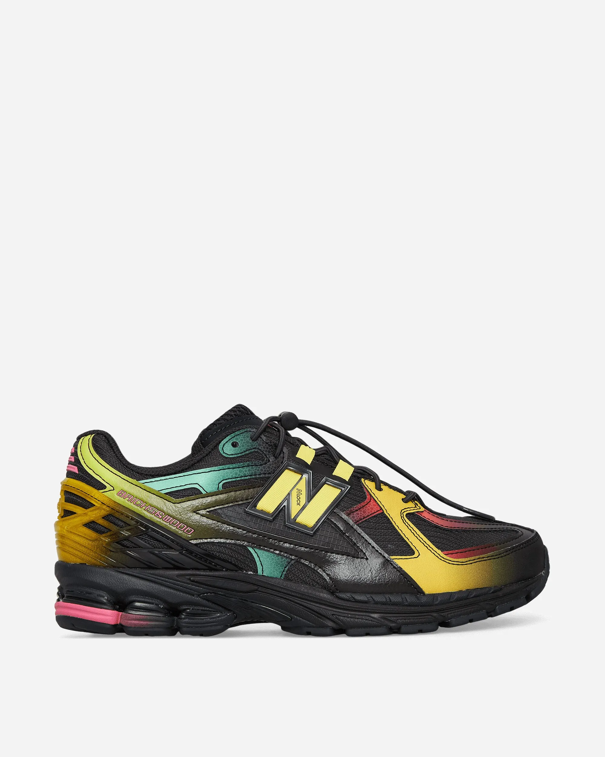 Bricks & Wood 1906 Utility Sneakers Phantom / Egg Yolk River Cross