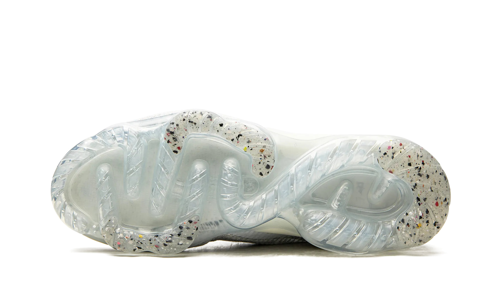 AIR VAPORMAX 2021 FLYKNIT MNS WMNS "White Pure Platinum" running on grass shoes plain shoes