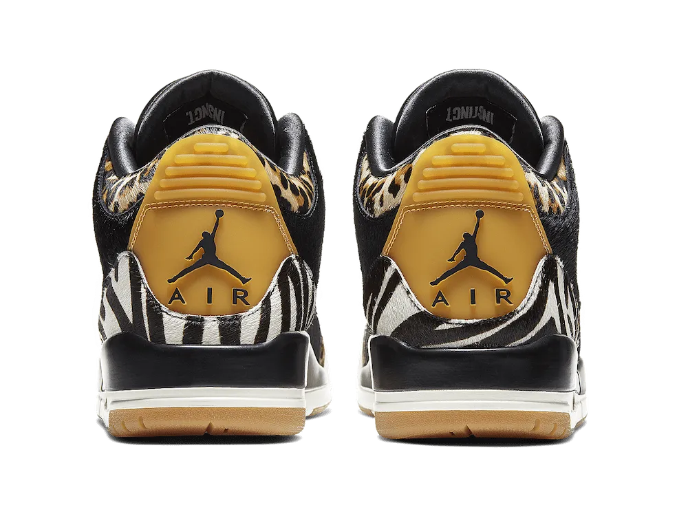 Bold Detail Unisex Design Jordan 3 Retro SE Animal Instinct