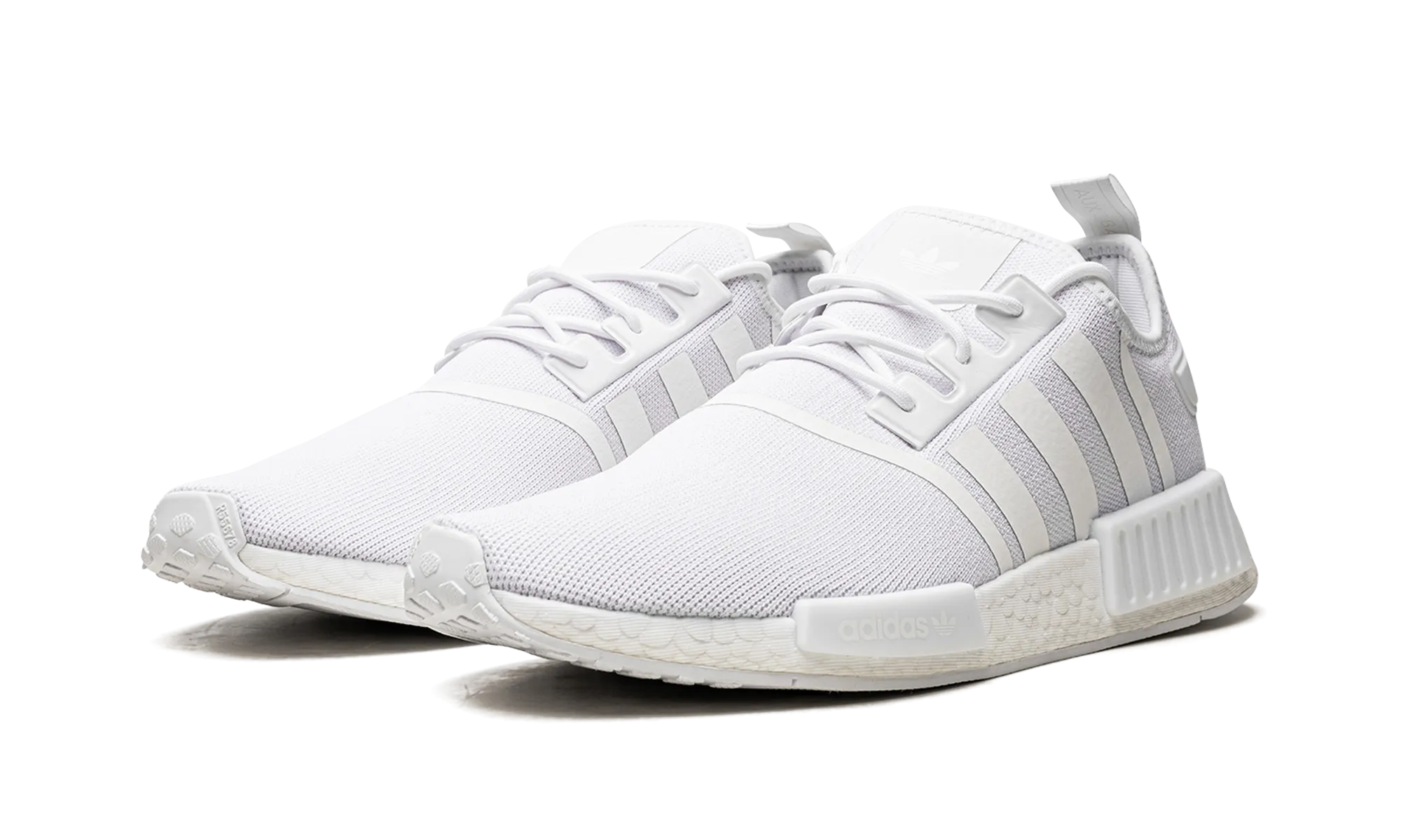 NMD R1 Primeblue "White" Fashionable Design