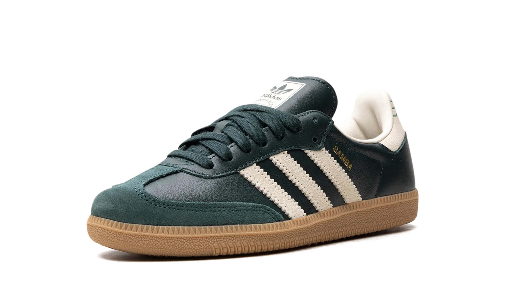Samba OG "Shadow Green Cream White Gold Metallic" Plus Size Ultra light