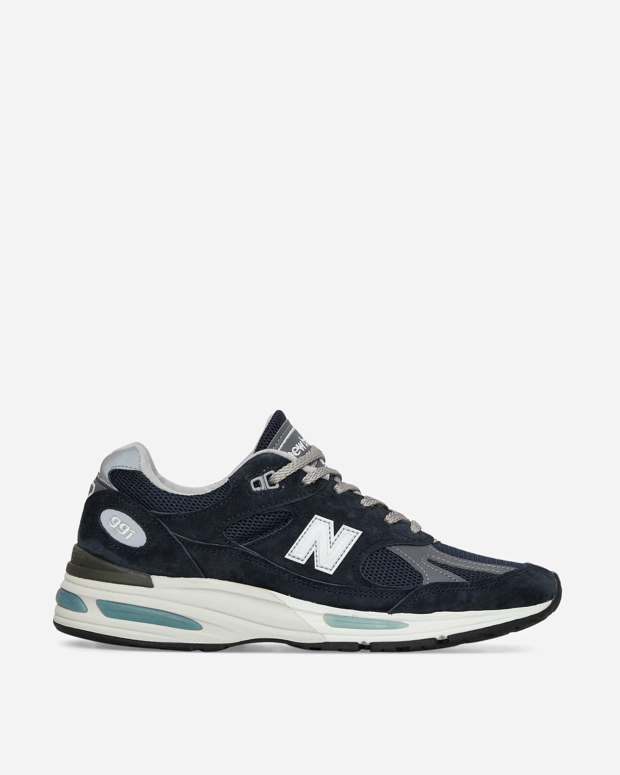 Made in UK 991v2 Sneakers Dark Navy / Smoked Pearl / Silver Cotton Touch New York