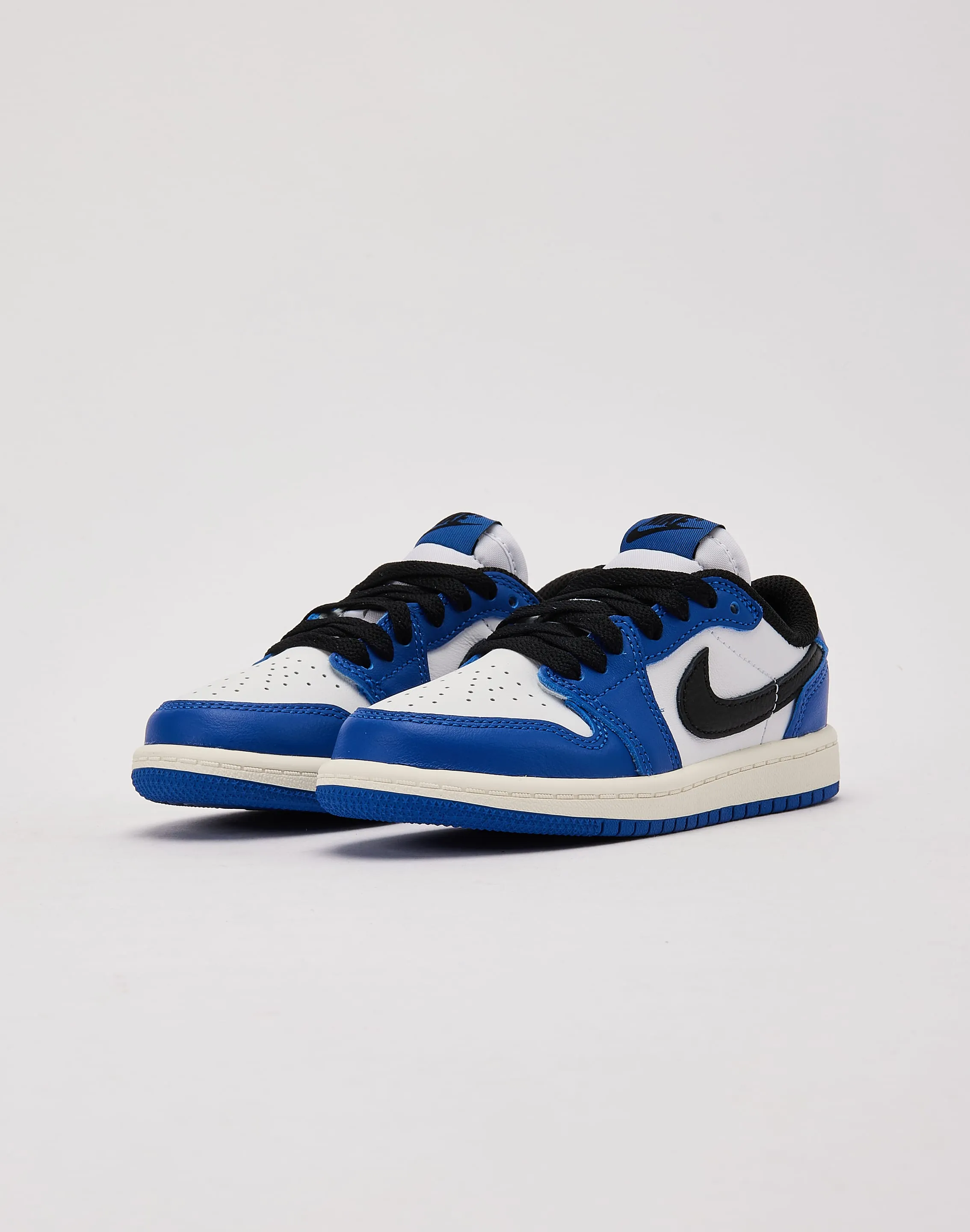 Injury Safe Padded collar Jordan Air Jordan 1 Retro Low OG 'Game Royal' Pre-School