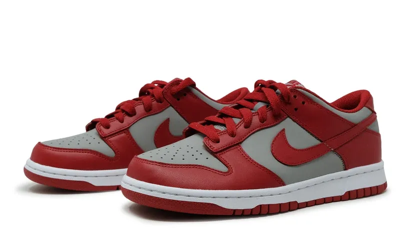 Beach Friendly Stable Steps Nike Dunk Low UNLV - Medium Grey Varsity Red(CW1590-002) Grade School Size 4Y-7Y