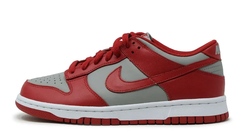 Nike Dunk Low UNLV - Medium Grey Varsity Red(CW1590-002) Grade School Size 4Y-7Y Park Stroll