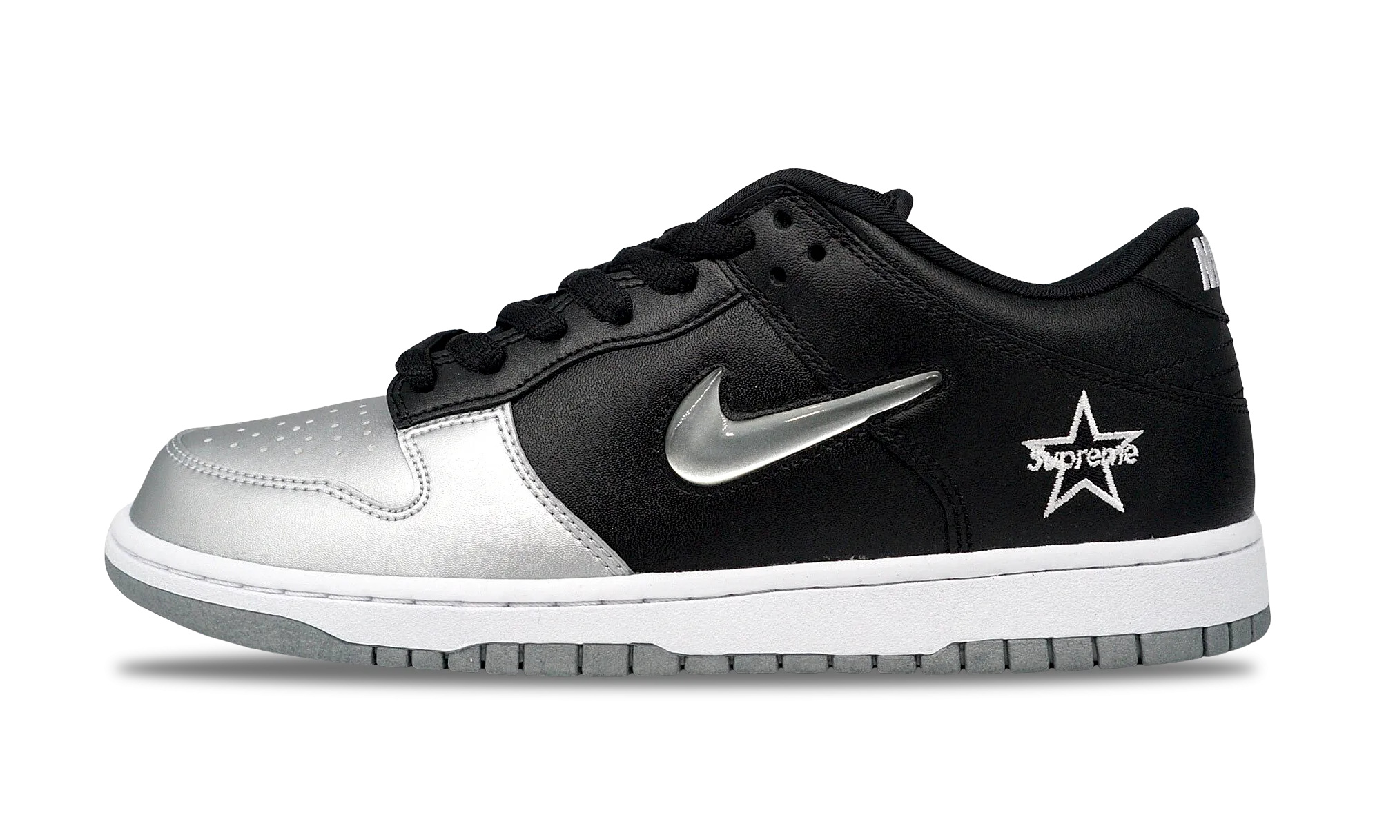 Nike Dunk SB Low x Supreme QS Metallic Silver 2019 (CK3480-001) Men's Size 7-13 Busy Day
