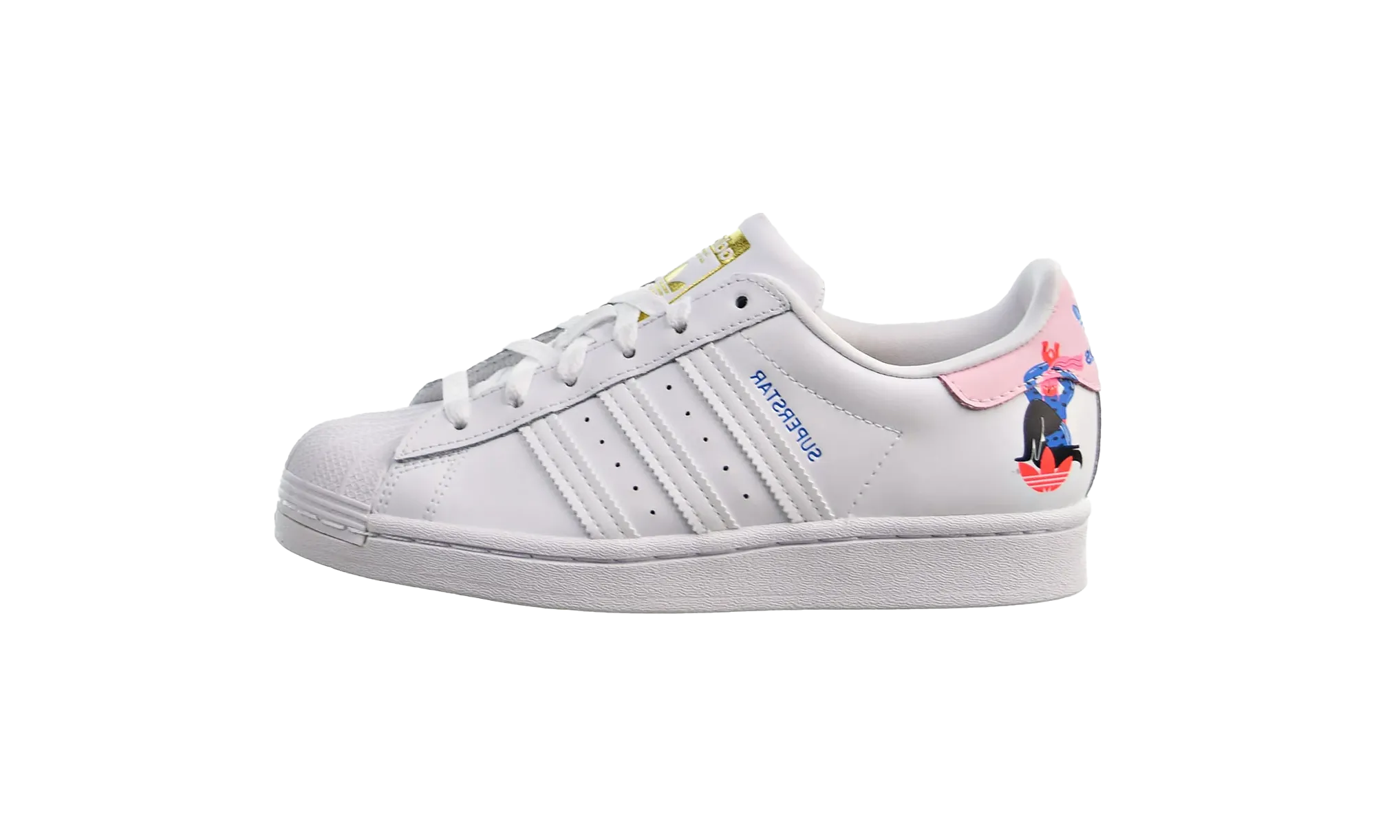 Quick Hop Foot Ease Egle Superstar WMNS "Cloud White / Clear Pink"
