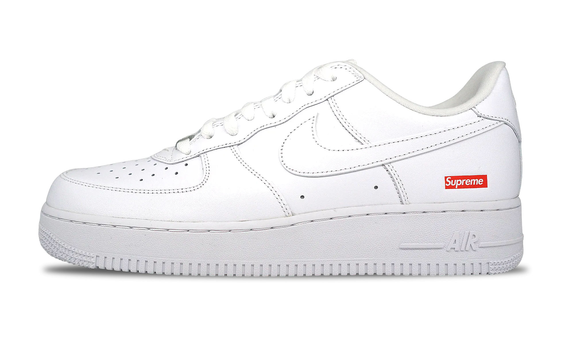 Day Glow Nike Air Force 1 Low x Supreme White (CU9225-100) Men's Size 6-13