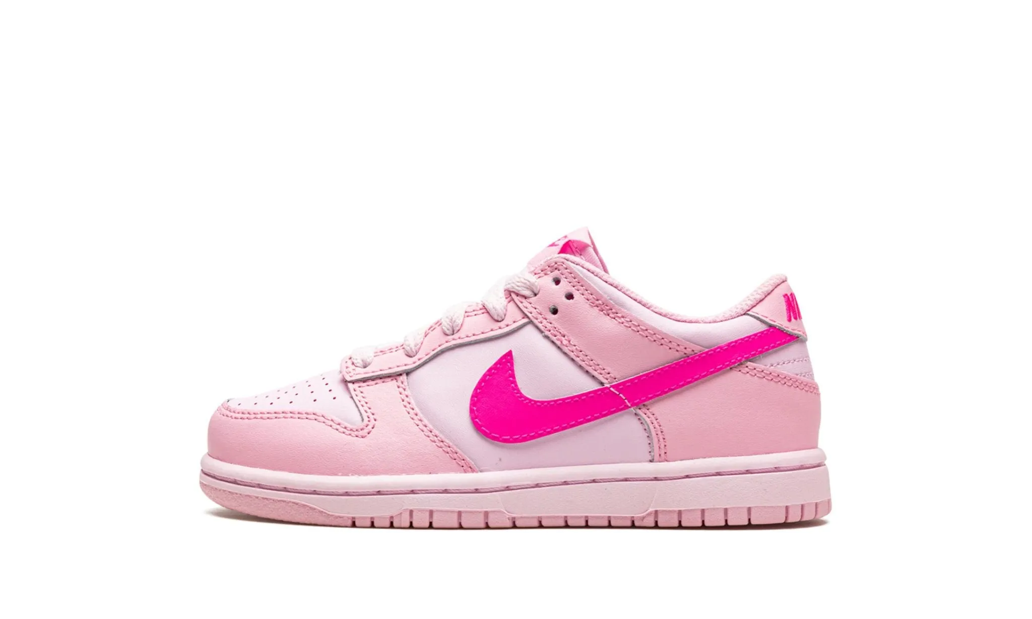 Nike Dunk Low Retro "Triple Pink" Toddler Canvas Upper Trend Spot