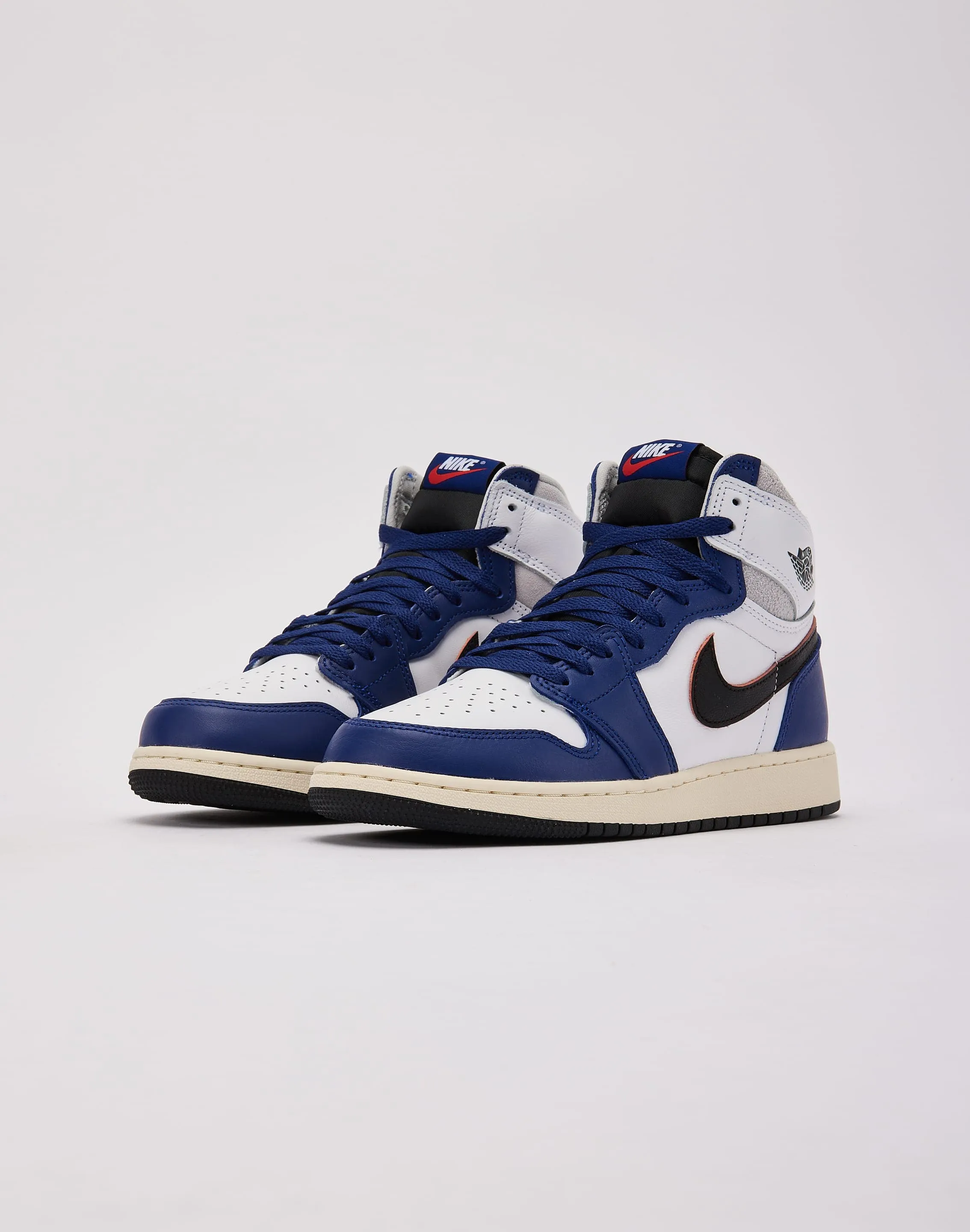 Pair Quick Shiny Tone Jordan Air Jordan 1 Retro High OG 'Rare Air' Grade-School