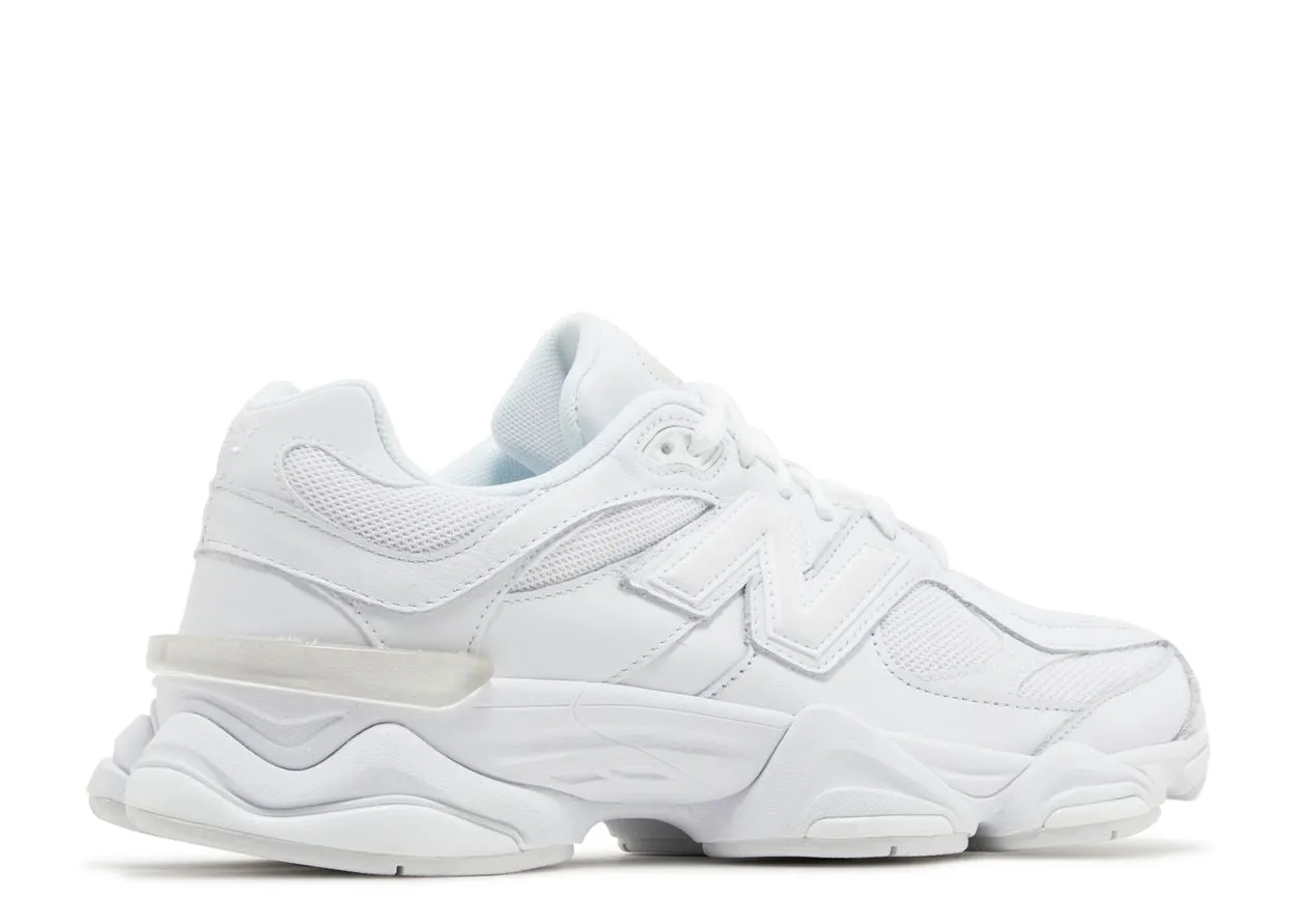 New Balance 9060 Triple White All Season LaceUp