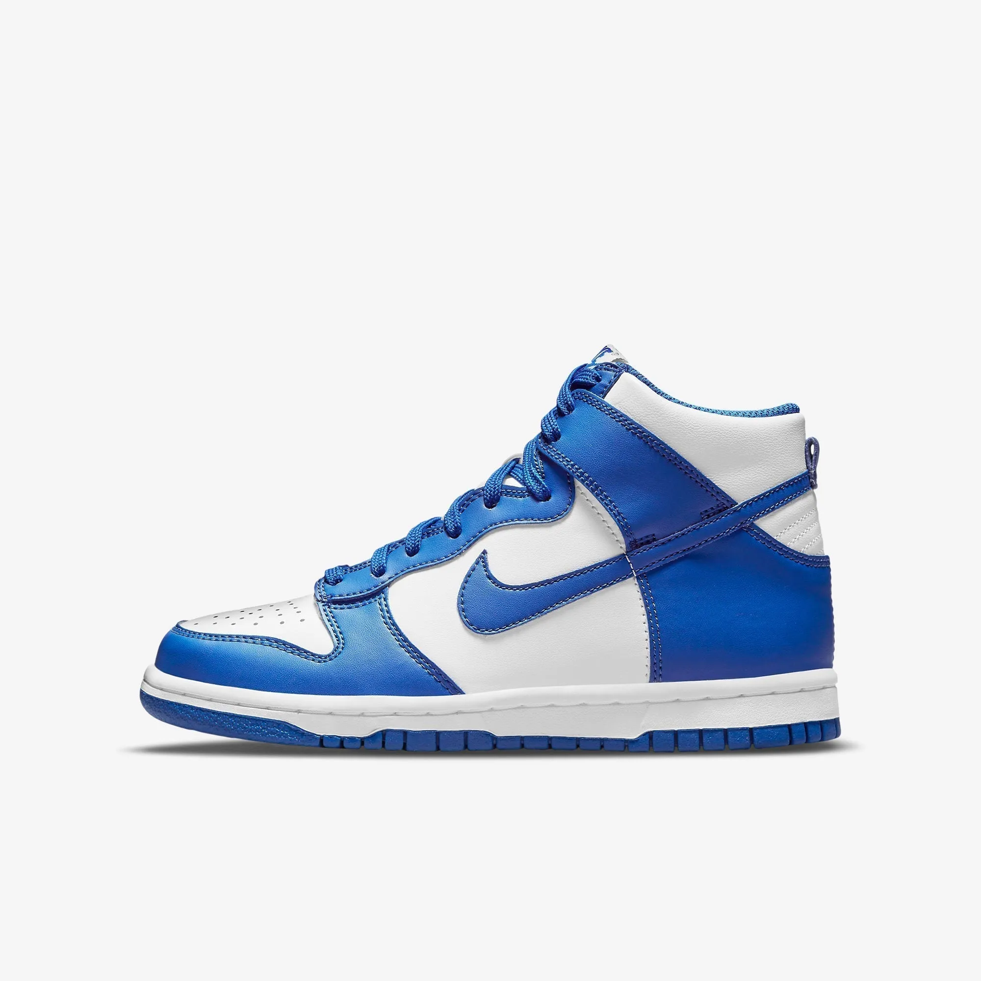(GS) Nike Dunk High 'Kentucky / Game Royal' (2021) DB2179-102 Relaxed Step Breathable Material