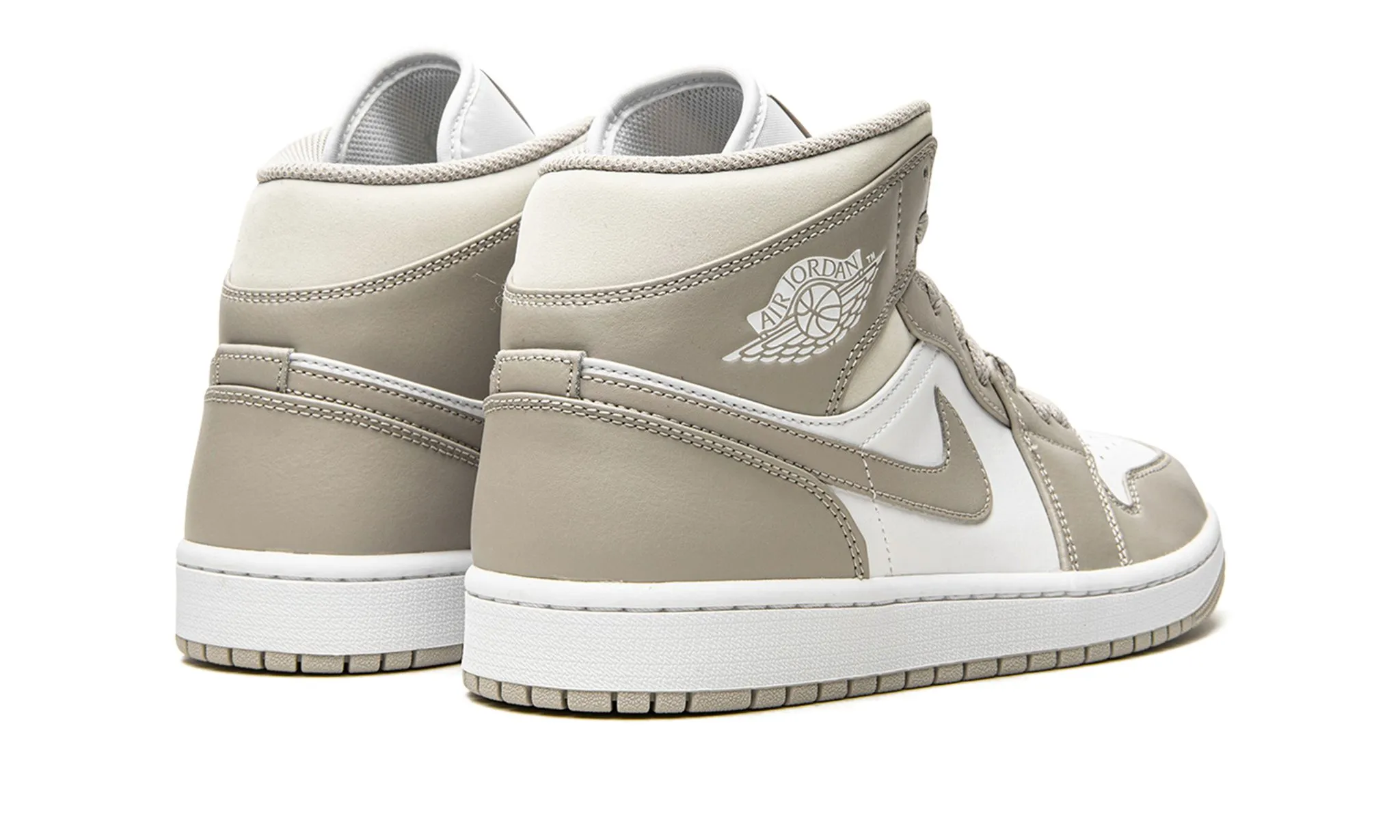 Stair Climb Ankle friendly Air Jordan 1 Mid Linen