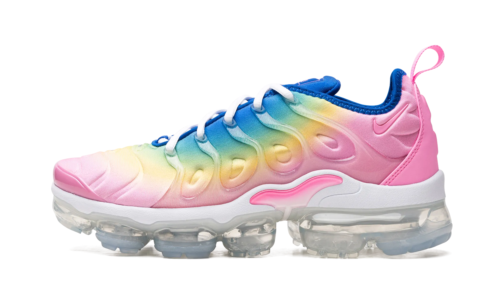 slow - paced fitting anaerobic running gear AIR VAPORMAX PLUS MNS WMNS "Cotton Candy Rainbow"
