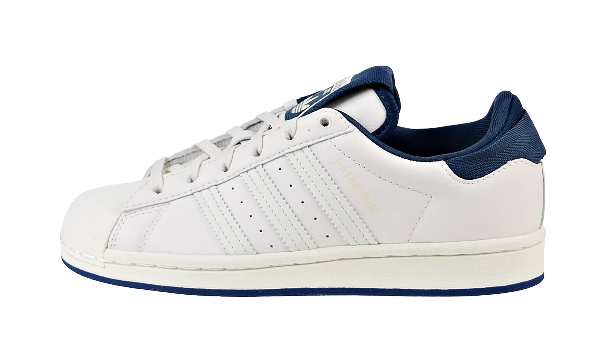 Superstar GS "Chalk White Crew Navy" Short Distance Relaxed Vibe