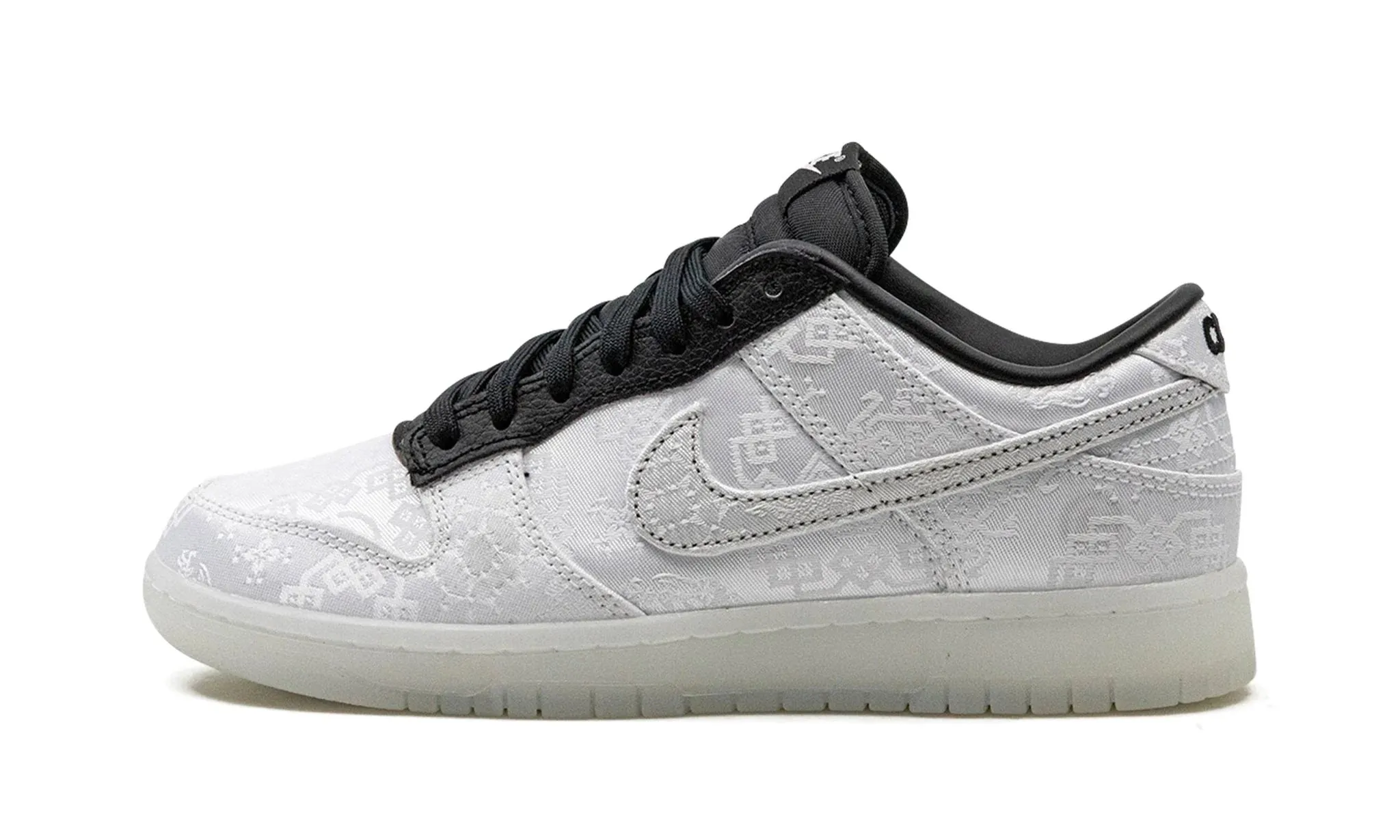 Nike Dunk Low "CLOT x Fragment" White Versatile Look Firm Grip