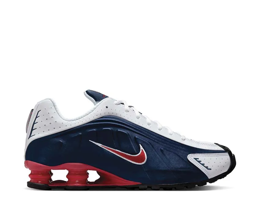 Nike Shox R4 "Midnight Navy" hybrid design
