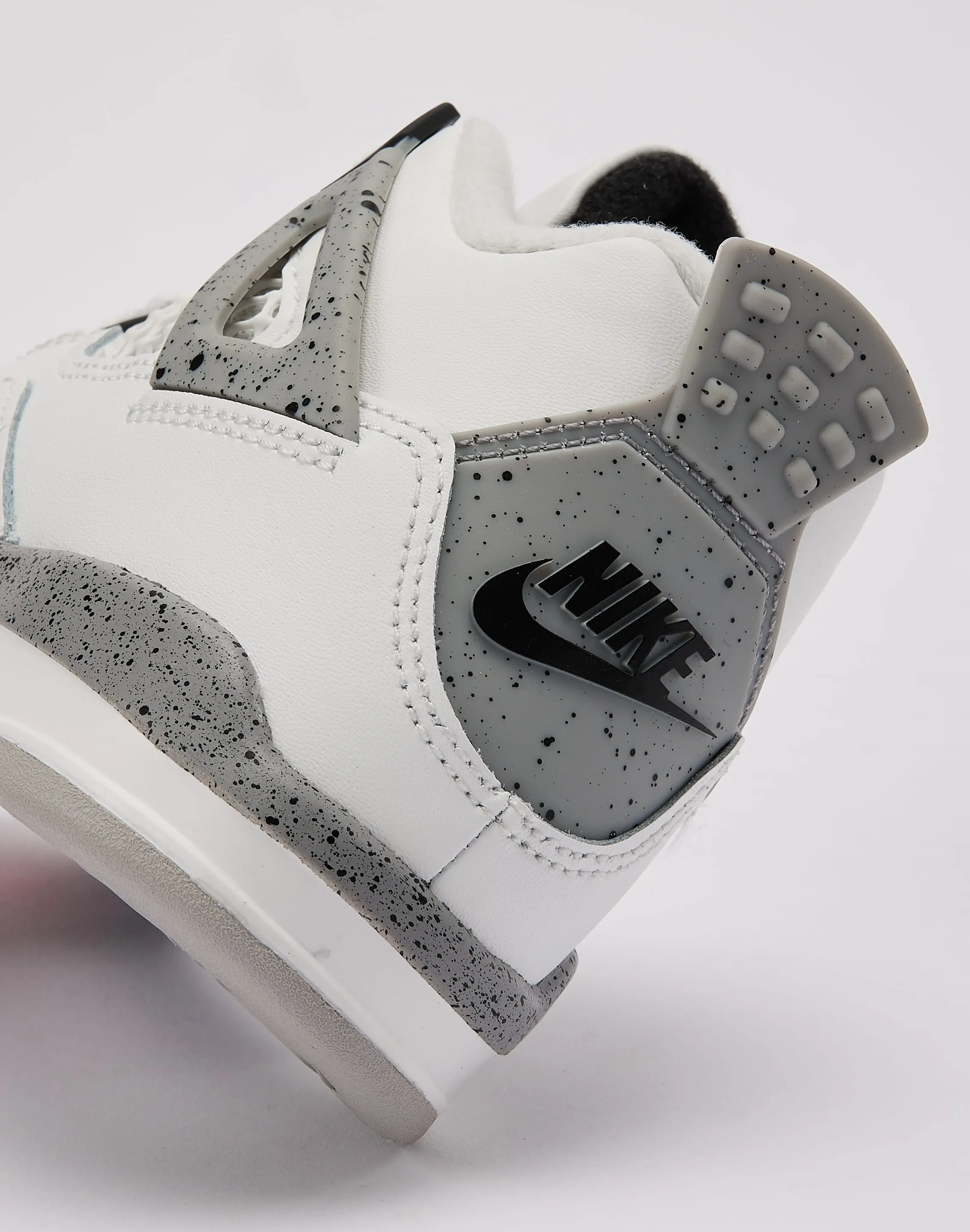 Adjustable Straps Jordan Air Jordan 4 Retro OG 'White Cement' Pre-School