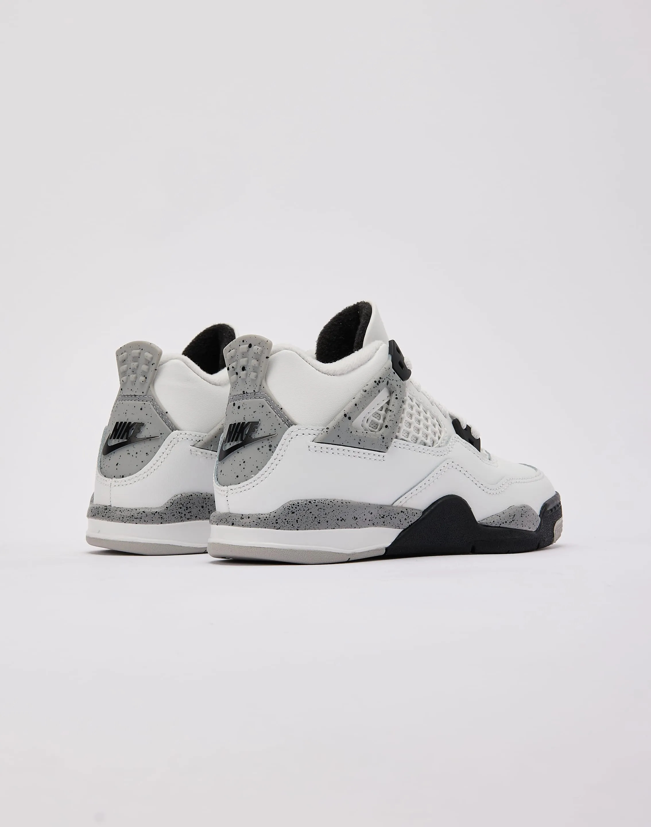 Jordan Air Jordan 4 Retro OG 'White Cement' Pre-School Grip Strong Elastic