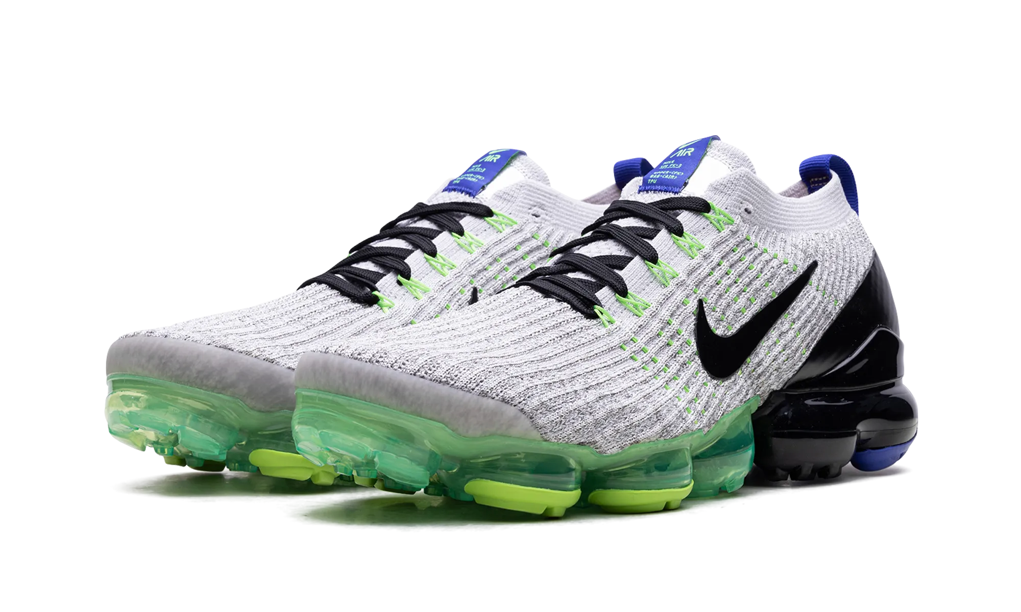 Air VaporMax Flyknit 3 running in clean tracks shoes Thermoregulating