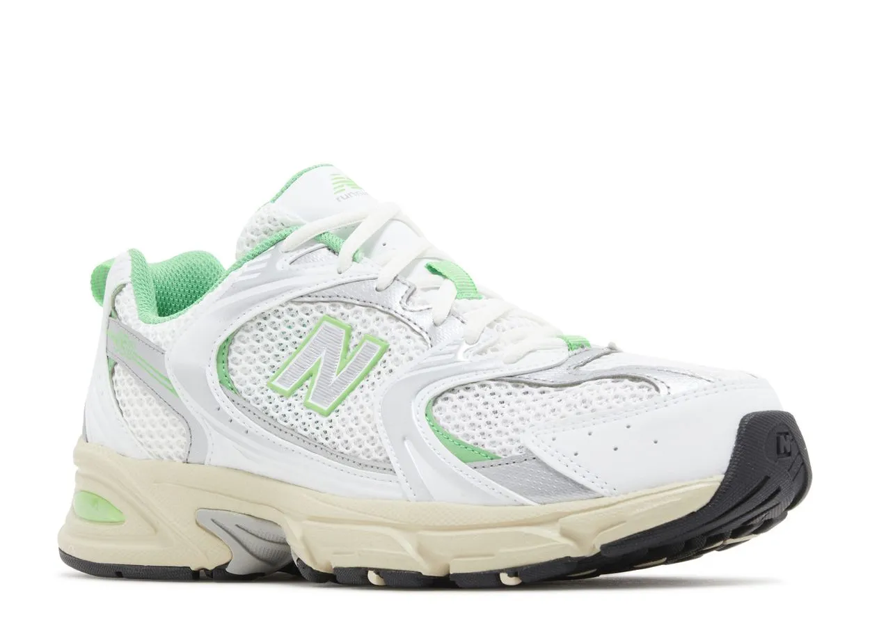 New Balance 530 White Palm Leaf Foot Friendly