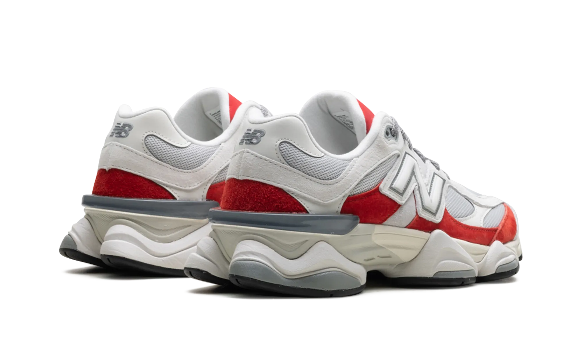 9060 "White Red" Clean Vibe Foot Softness