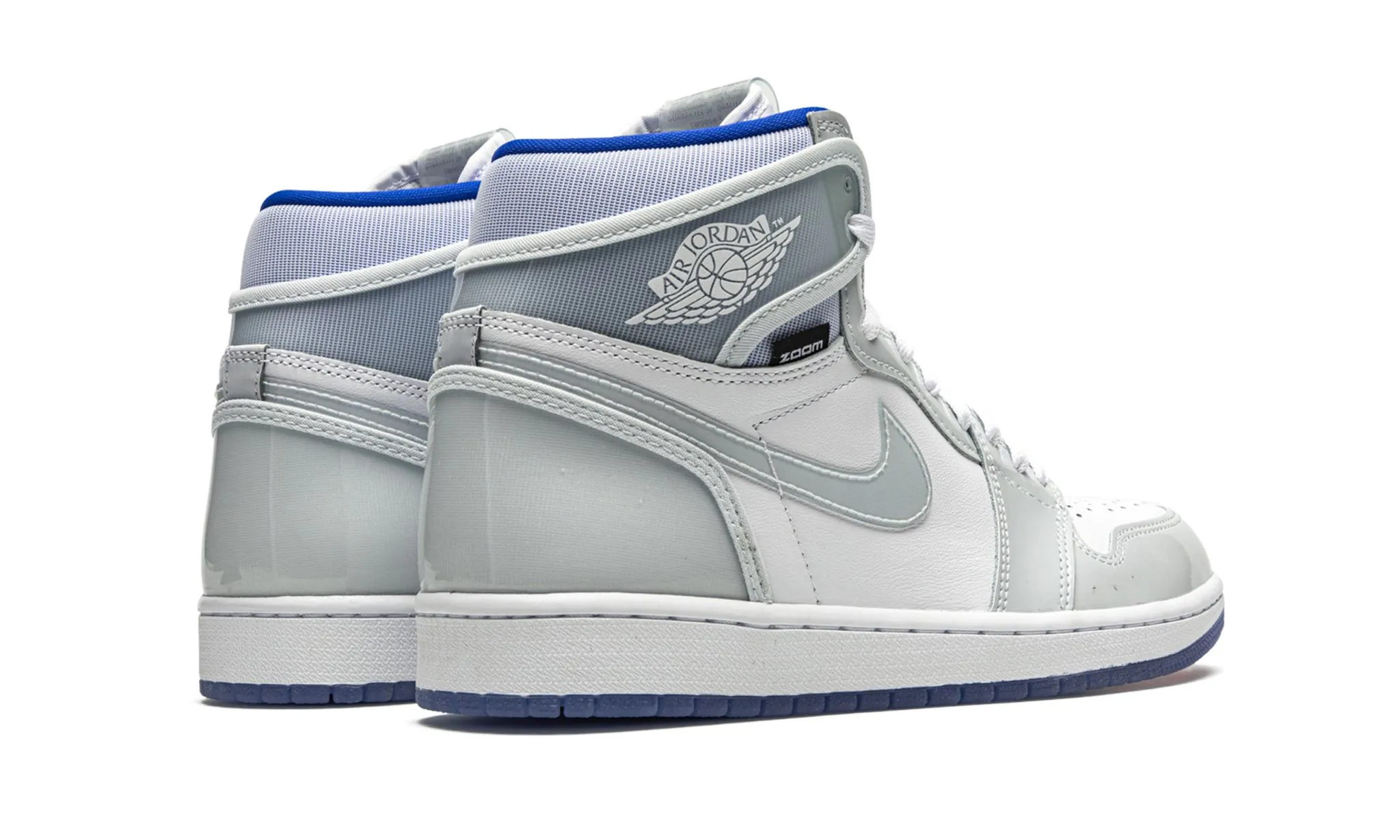 Air Jordan 1 High Zoom Racer Blue Thick sole Galaxy Hike