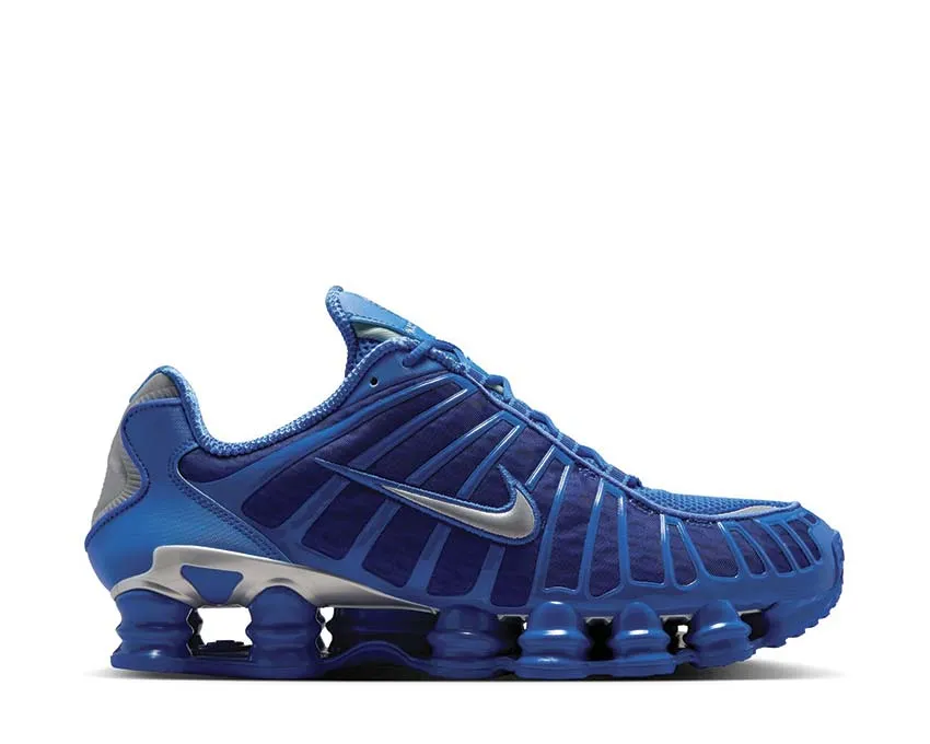 running hat long - distance running footwear Nike Shox TL "Hyper Royal"
