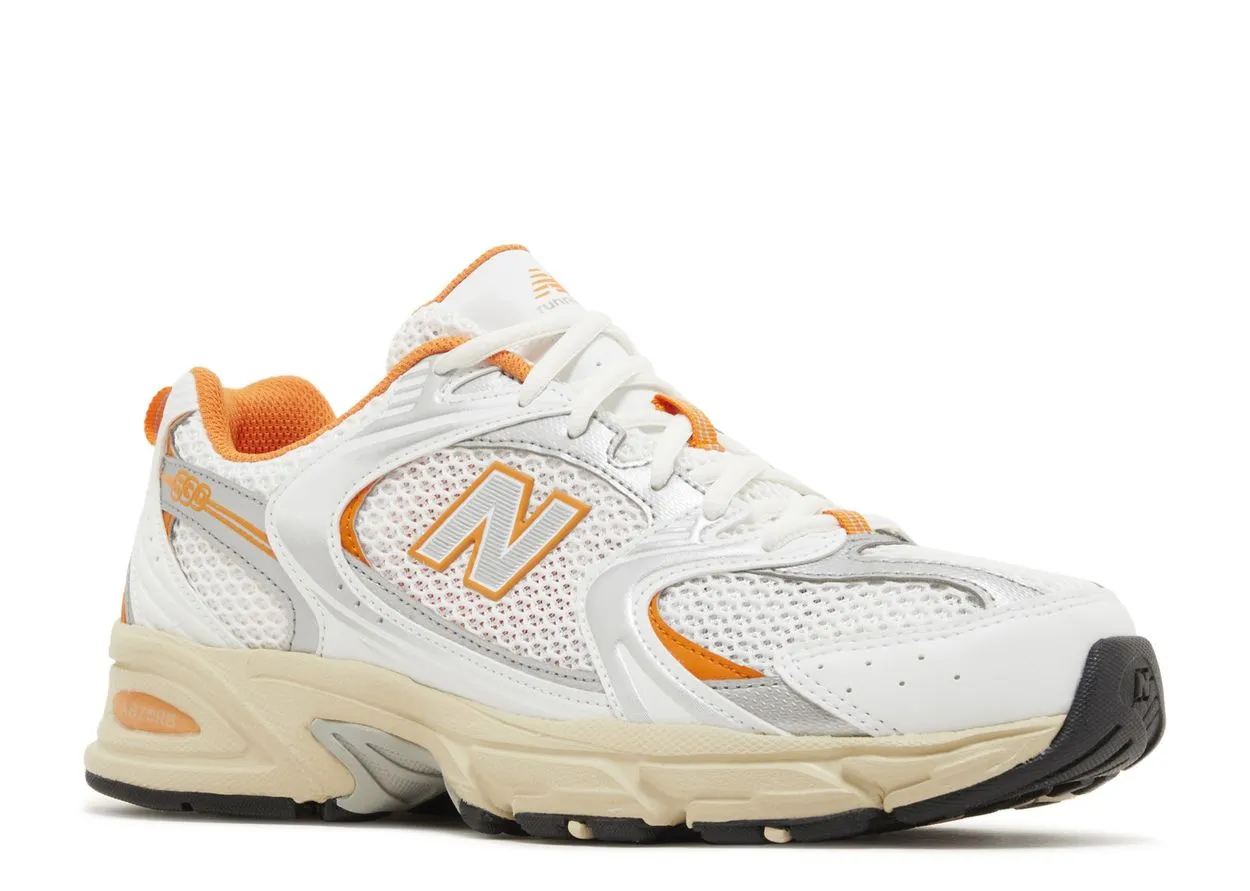 New Balance 530 White Sun Glow Ad Shoot